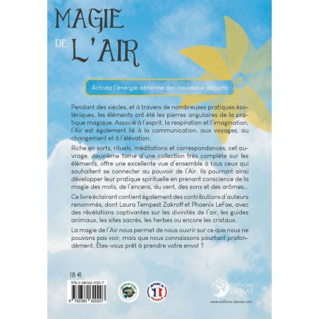 dernière de couverture livre Magie de l'Air