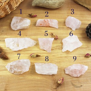 Quartz rose brut