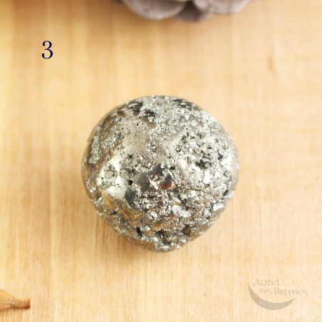 Pyrite pierre roulée Pyrite pierre roulée