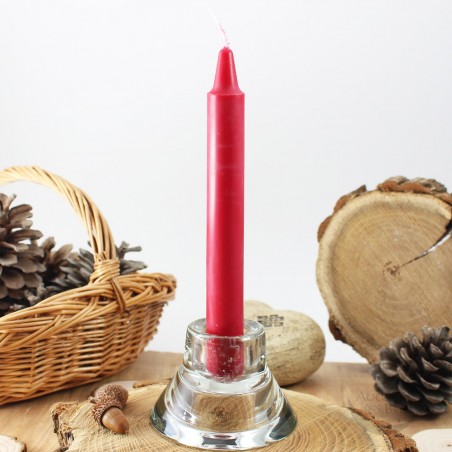 Bougie rouge chandelle cierge rituel petite Bougie rouge chandelle cierge rituel petite