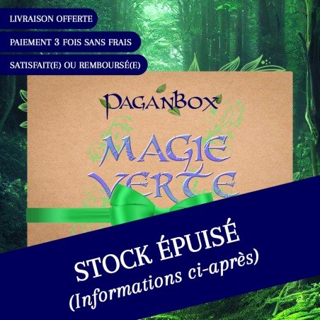 Box sorcière magie verte