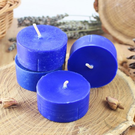 Bougie chauffe-plat bleue Bougie chauffe-plat bleue