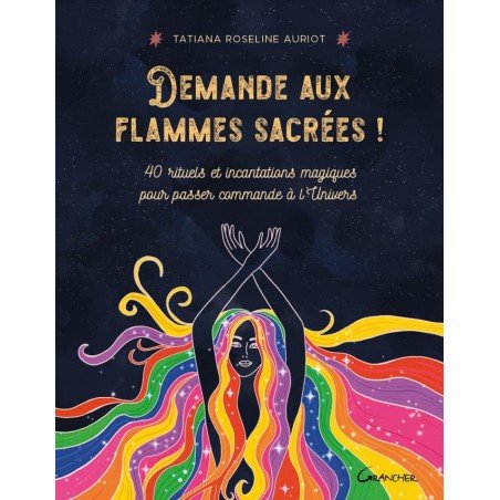 Couverture livre Demande aux flammes sacrées