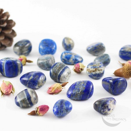Lapis-lazuli pierres roulées