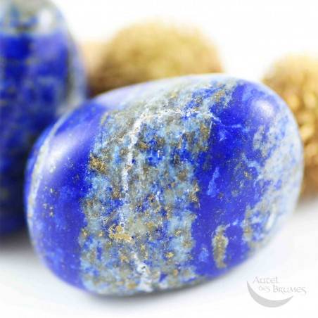Lapis-lazuli pierre roulée