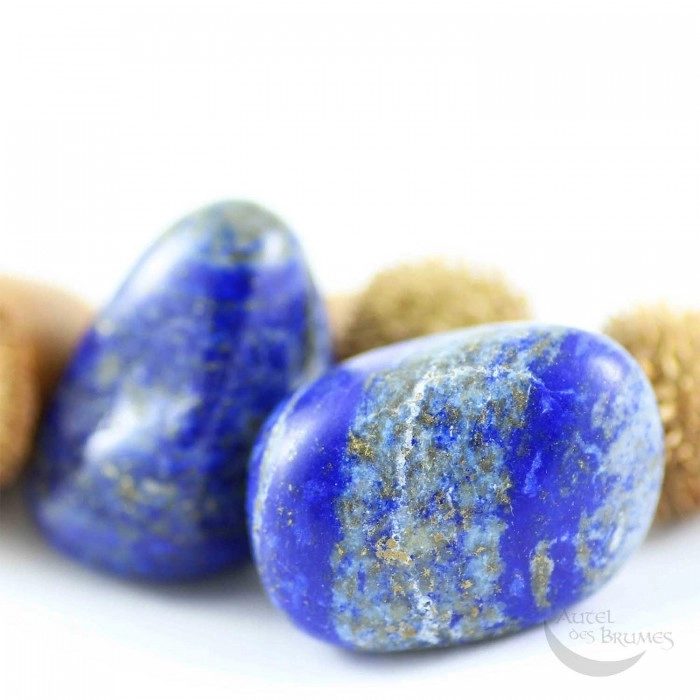 Lapis-lazuli pierre roulée