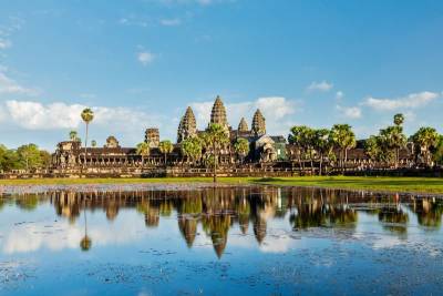 Angkor Vat en lien avec l'équinoxe de printemps et Ostara