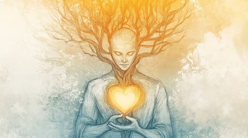L'éveil spirituel de l'âme et de l'esprit en partant du cœur