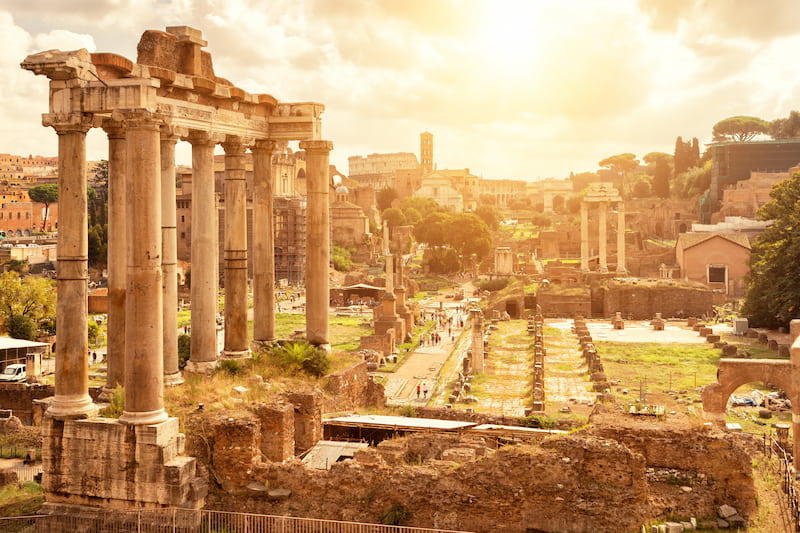 Forum romain à Rome