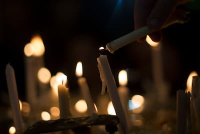 allumer des bougies pour samhain